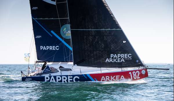 Drheam Cup : mission accomplie pour la 1ère course du Class40 Paprec Arkéa !