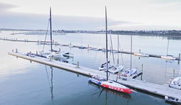 Mise à l’eau du nouveau Paprec Arkéa, Yoann Richomme intègre le circuit IMOCA !  