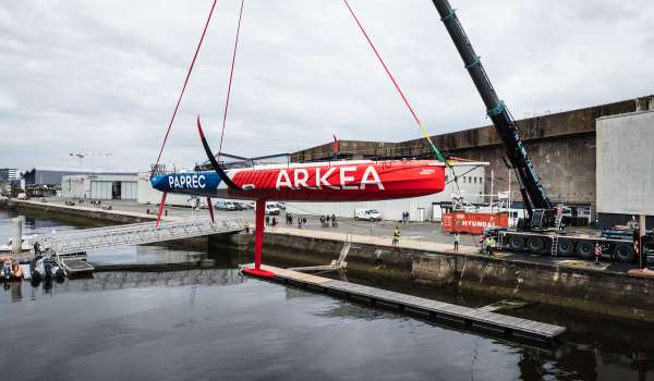 Après « un travail colossal », Paprec Arkéa de retour en mer !