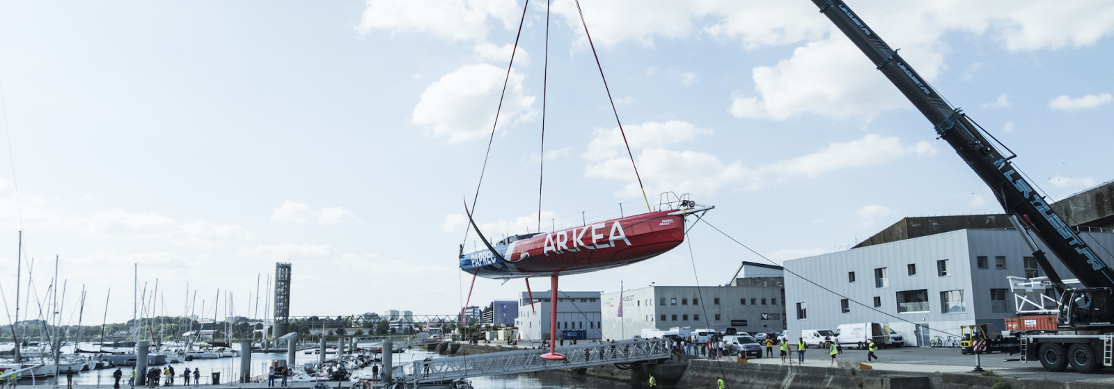 250516-  - Imoca Paprec Arkea - Lorient - MAF - Yoann Richomme - ¬©Julien Champolion / polaRYSE