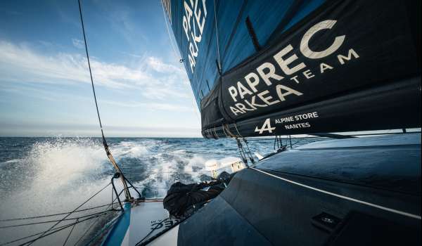 The Ocean Race Europe /Étape 2 : Bon départ pour Paprec Arkéa !