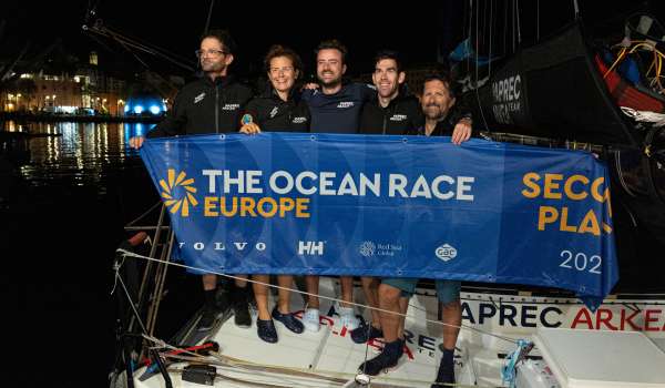 The Ocean Race Europe / Étape 4 : Paprec Arkéa 2e à Gênes, 2e du général !