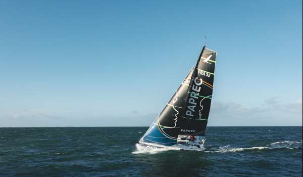 Figaro Paprec : Yoann Richomme débute avec la Solo Guy Cotten, 1ère course en solitaire ! 