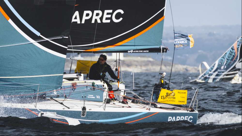 260311 - Concarneau - D√©part SGC - Figaro B√©n√©teau 3 Paprec - PAPREC  - Yoann Richomme - ¬©Julien CHampolion - polaRYSE