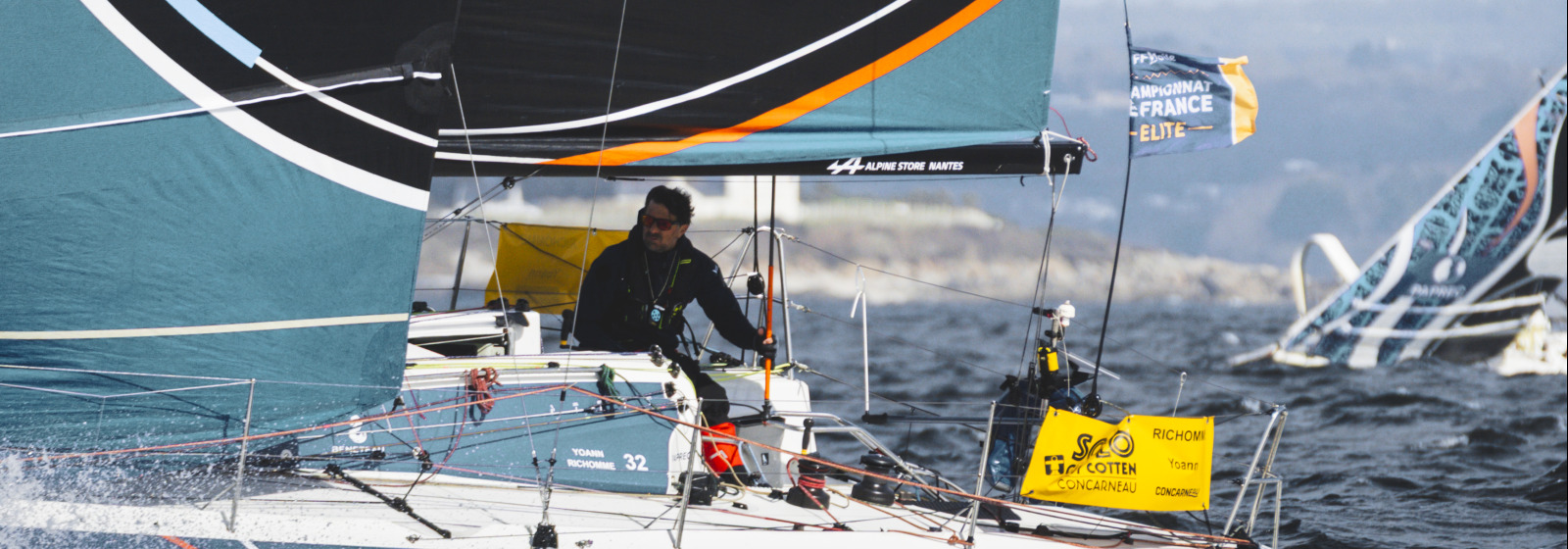 260311 - Concarneau - D√©part SGC - Figaro B√©n√©teau 3 Paprec - PAPREC  - Yoann Richomme - ¬©Julien CHampolion - polaRYSE