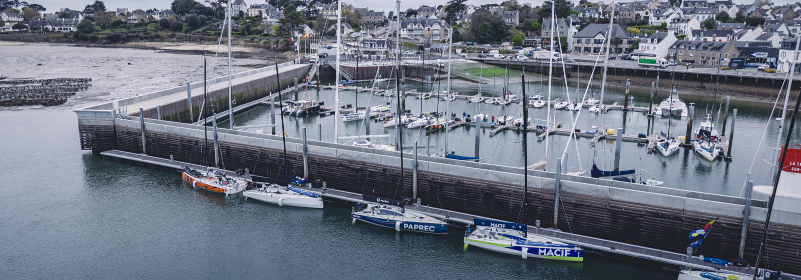 260302 - La Trinit√© - Arriv√©e TLV - PAPREC  - Yoann Richomme x Martin Le Pape - ¬©Julien CHampolion - polaRYSE