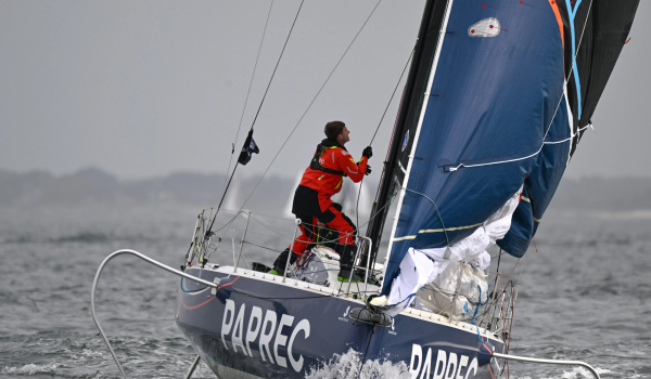 Spi Ouest France : Premier podium pour le Figaro Paprec ! 