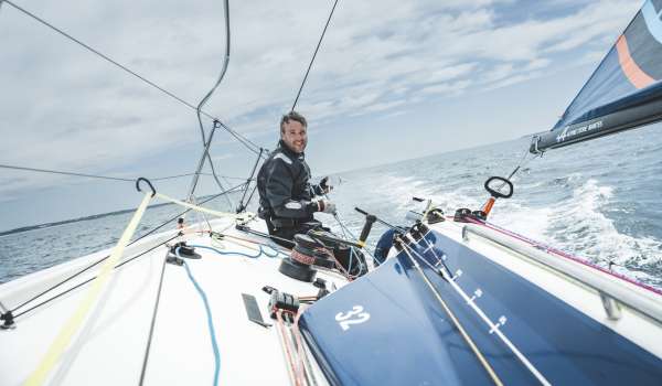 Solitaire du Figaro Paprec – Martin Le Pape, skipper du Figaro Paprec : « Je me sens serein » 