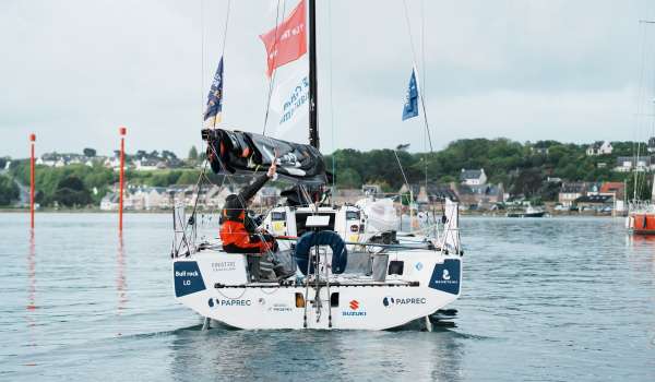 Solitaire du Figaro Paprec - Étape 1 : « J'ai hâte d'y aller »