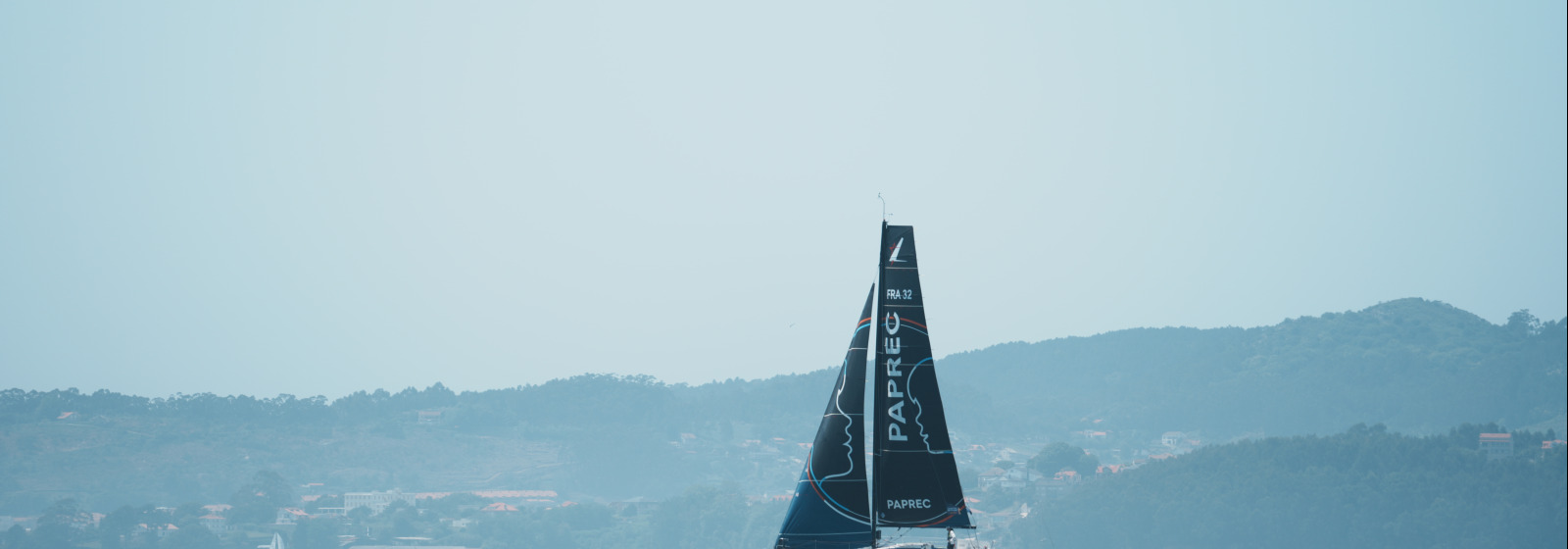 Le départ de la deuxième étape de la Solitaire du Figaro Paprec 
