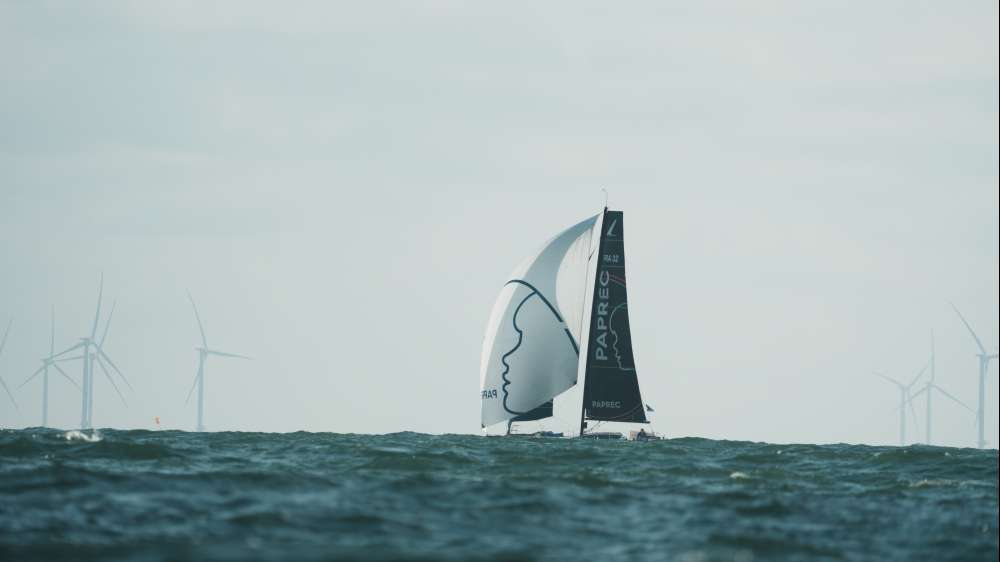 Départ de l'étape 3 de la Solitaire du Figaro Paprec depuis Pornichet